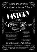 2023 TKC History of the Opera House Poster